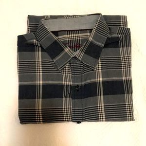 Tasso Elba shirt in grey color. Size XL